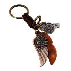 Vacker nyckelring i Steampunk-stil - vingar