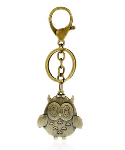 Vacker nyckelring i Steampunk-stil - uggla