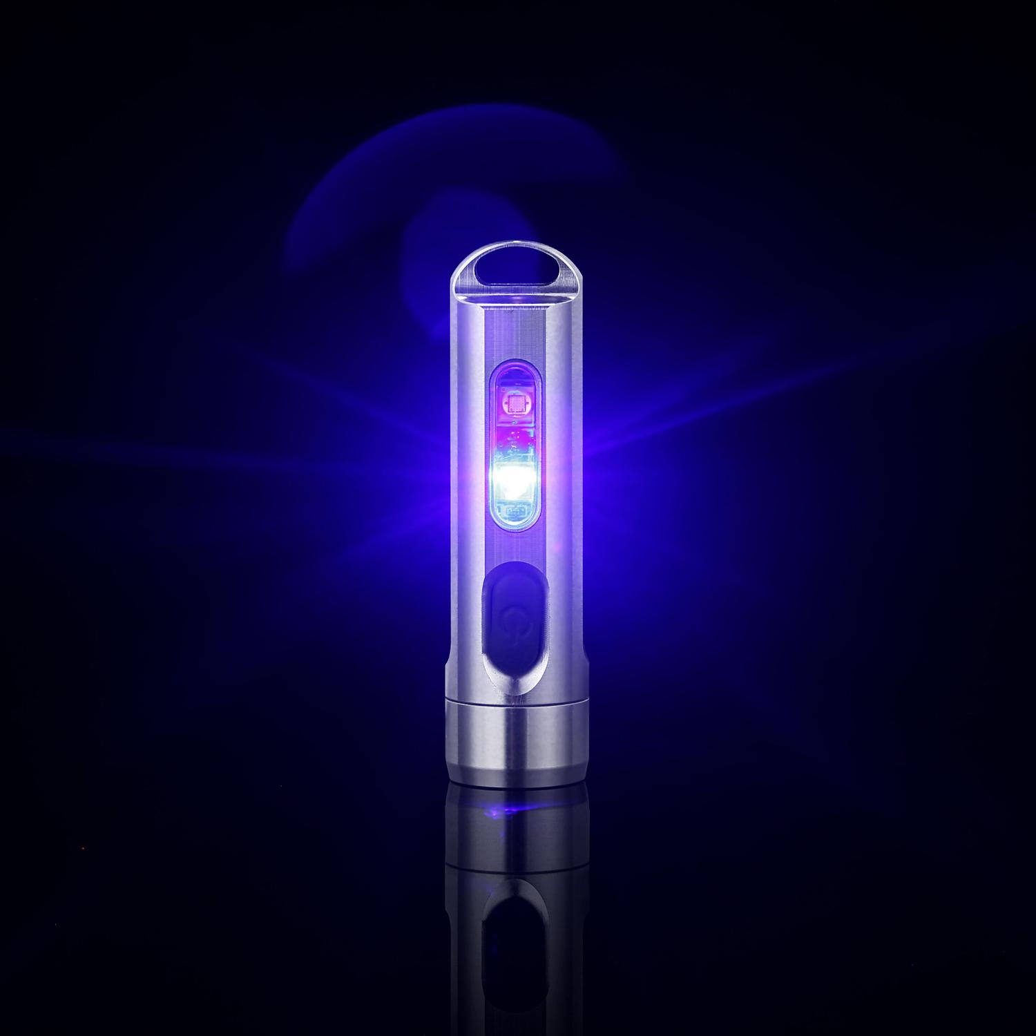 Niteye MINI-1 Multi EDC Nyckelrings ficklampa 500 Lumen