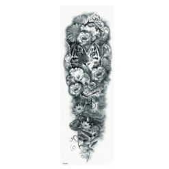 OBS STORLEK - 46 x 17 CM - Tatuering - tiger