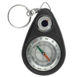 Nyckelring kompass och termometer