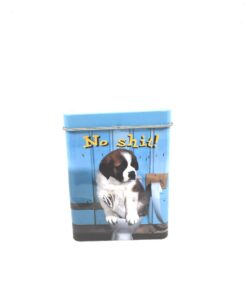 CIGARETTE BOX-METAL Dog