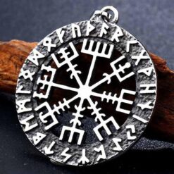 Halsband - Nordisk mytologi - Vegvisir med runor