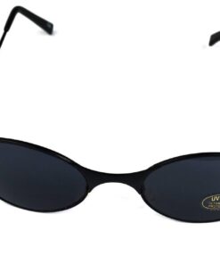 Solglasögon svarta med svart lins