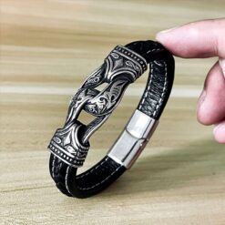 Armband - Nordisk mytologi - Länk med slätt lås