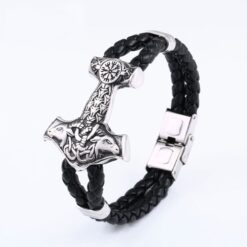 Armband - Nordisk mytologi - Tors hammare med bockar