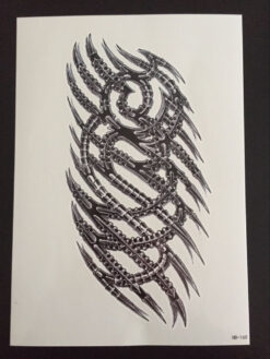 Tillfällig Tatuering 21 x 15cm - tribal
