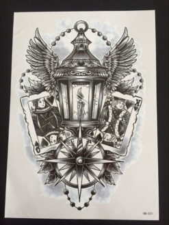 Tillfällig Tatuering 21 x 15cm - Symbolic