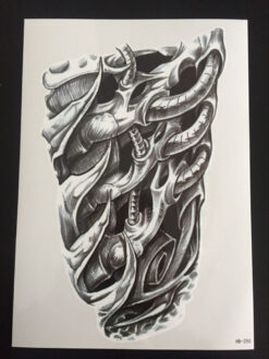 Tillfällig Tatuering 21 x 15cm - biomecanic