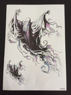 Tillfällig Tatuering 21 x 15cm - dementor