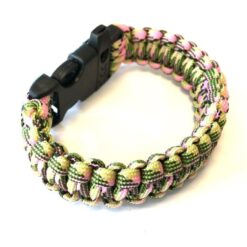 Enkelt Paracordarmband m. vissla