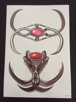 Tillfällig Tatuering 21 x 15cm - Tribal Jewelry