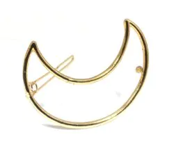 Vackert hårsmycke av hög kvalitet - halvmåne