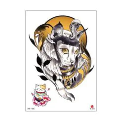 Tillfällig Tatuering 21 x 15cm - CAT