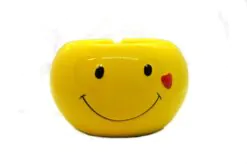 Askfat i keramik - Litet hjärta Smiley