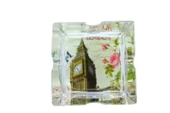 Askfat i Glas Städer London