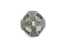 Bältesspänne ljus Malteser kors