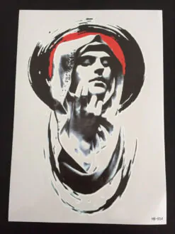 Tillfällig Tatuering 21 x 15cm - ave maria