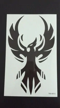 Tillfällig Tatuering 19 x 12 cm - Tribal Bird