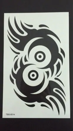 Tillfällig Tatuering 19 x 12 cm - Tribal