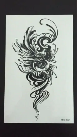 Tillfällig Tatuering 19 x 12 cm - Eye