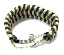 Armband av Paracord - Desert camo